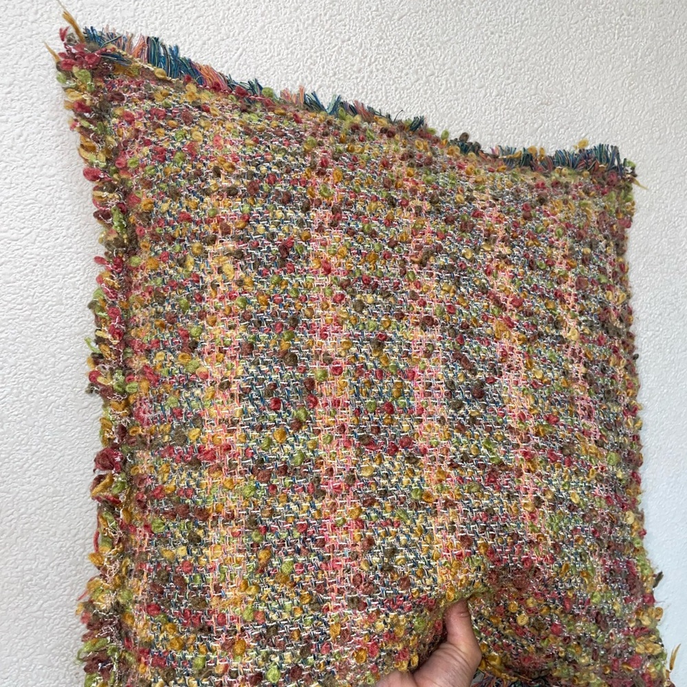 Anthropologie Throw Pillow - Woven Raylan Cushion.